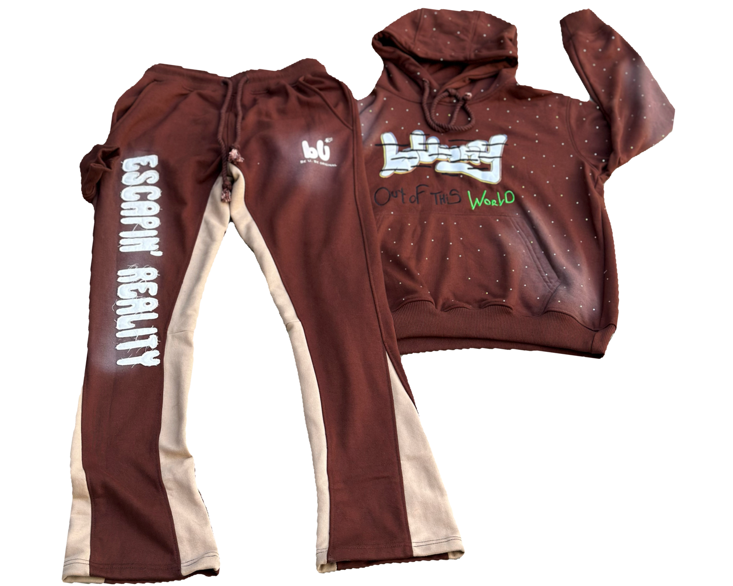 BROWN STARDUZT SET