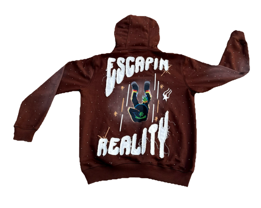 STARDUST HOODIE (BROWN)